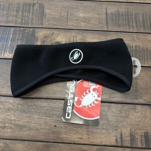 NWT Castelli Thermal Headband/Ear Warmer One-Size Black